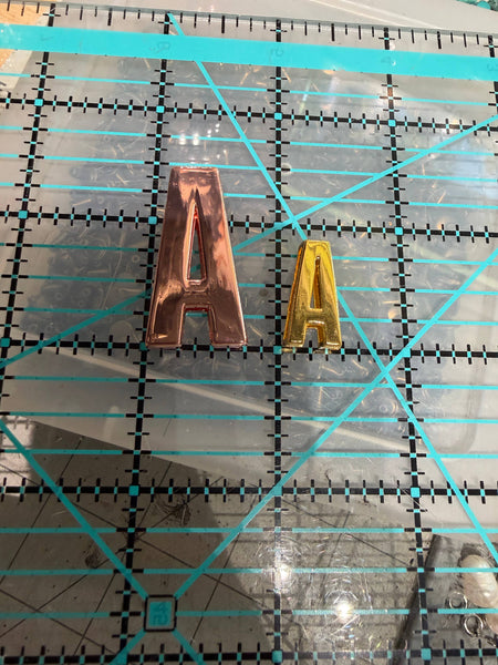 Gold Twilly Letters Mini