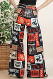 Cowboy Era Print Pants