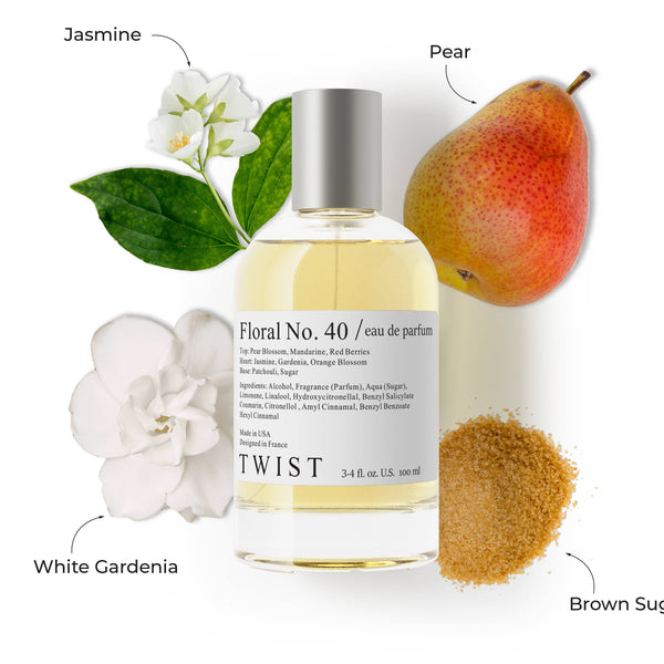Twist Perfume Floral No. 40 Inspired by G. Flora Gardenia Perfume