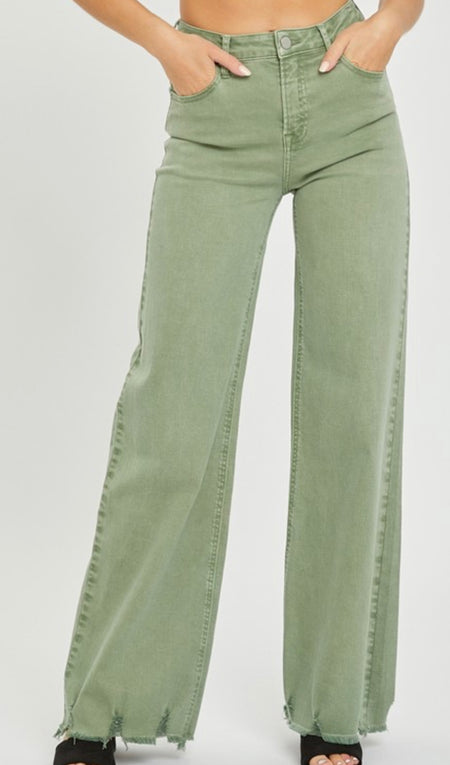 Lime A Day Pants