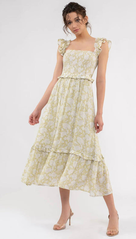 Spring Speckle Dress