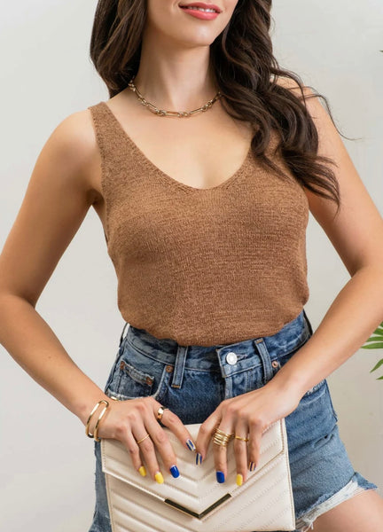 Relaxed Knit Tank