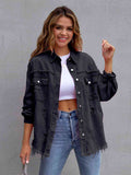 Distressed Denim Jacket