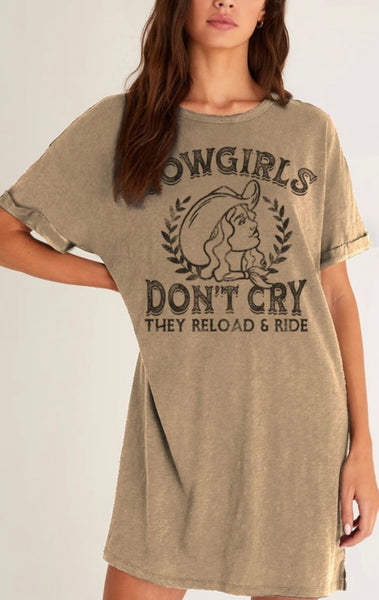 Cowgirls Don’t Cry Dress
