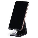 Black Marble Phone Stand