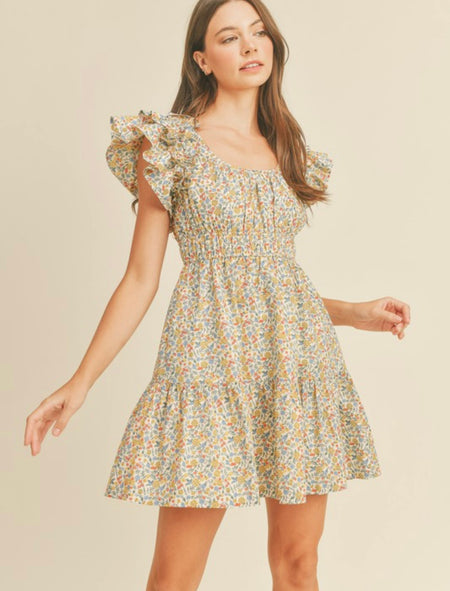 Spring Speckle Dress